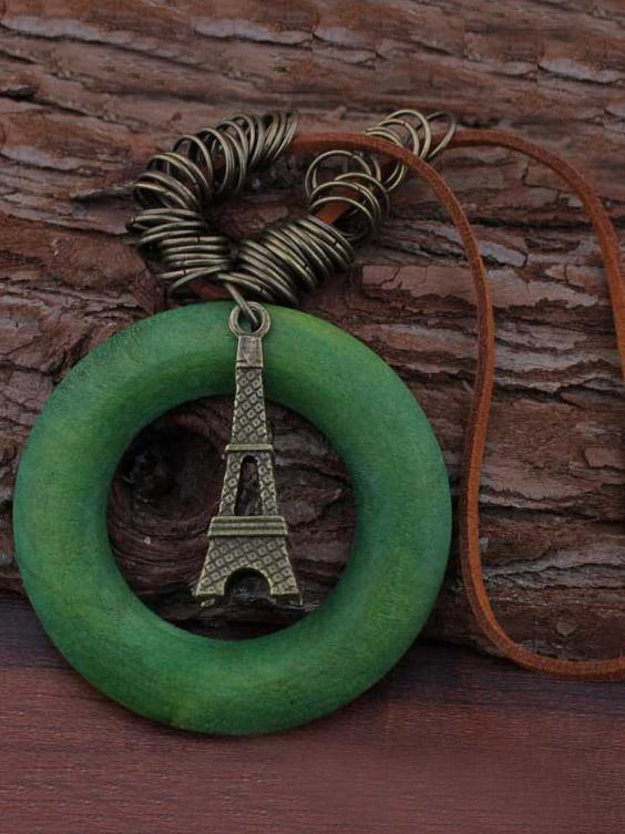 Eiffel Tower Pendant Necklace Accessories