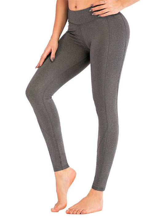 Pocket Solid Yoga Leggings