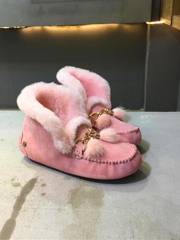 Female Winter Velvet Tassel Fur Ball Snow Boots Uggs