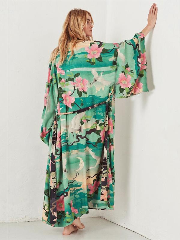 Japanese Style Loose Plus Size Cover-ups Swimwear