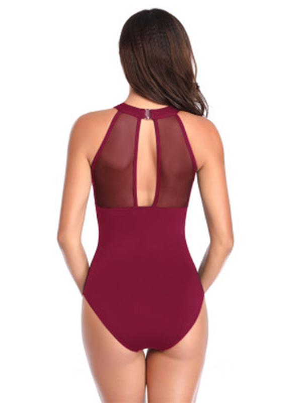 Tulle One-piece Swimwear