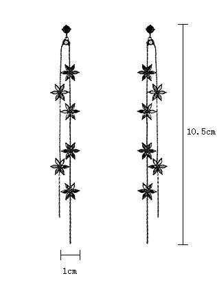 Long Tasseled Eardrop