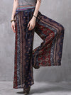 Bohemia Chiffon Wide Leg Casual Pants