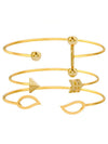 3pcs Simple Bracelet Accessories