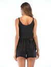 2019 Short Style Sleeveless Fringed Top