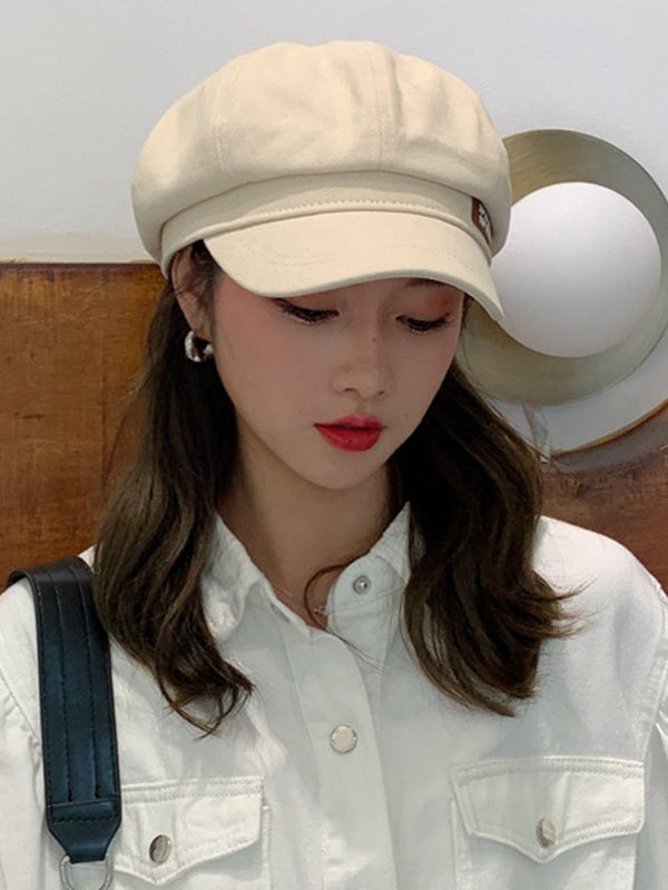 Simple Casual 5 Colors Beret Hat