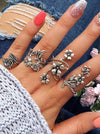 4pcs Vintage Rings Accessories