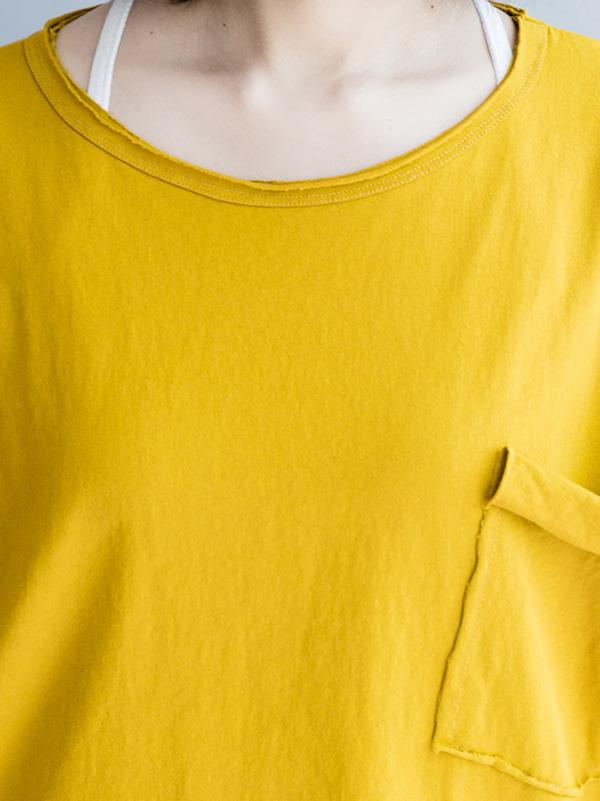 Loose Batwing Pure Color T-shirt