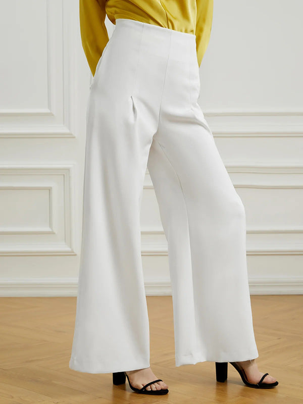 Urban White Wide Leg Pants