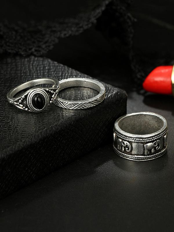 5pcs Vintage Rings Accessories