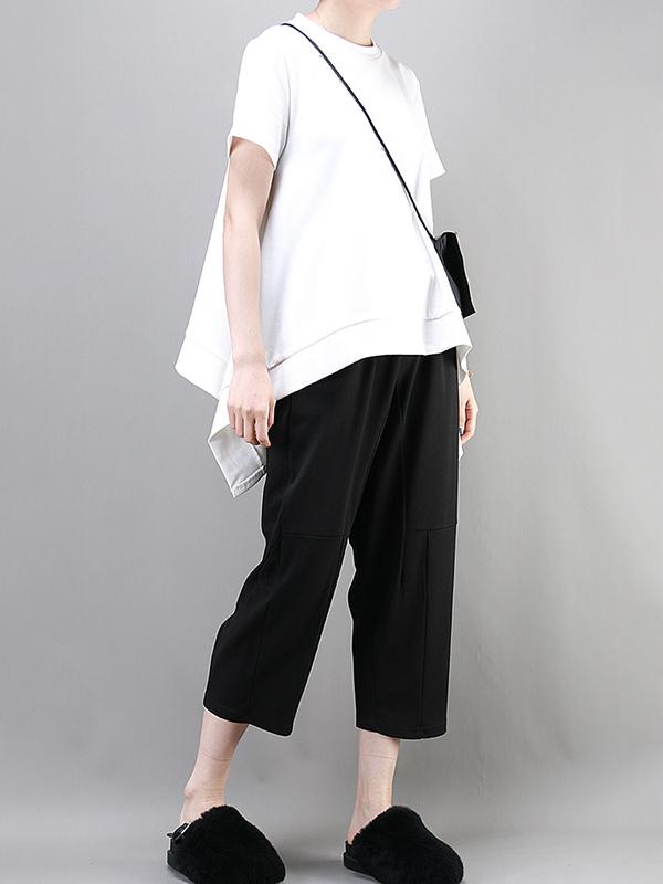 Casual Irregular Long T-shirt