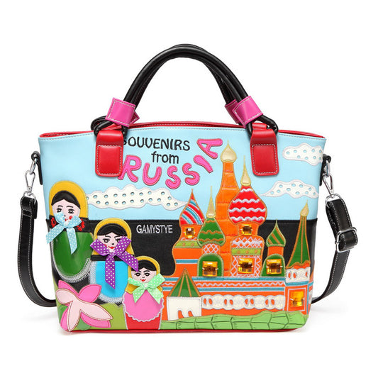 Cartoon character retro bag