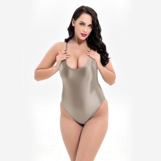 Women's plus-size ONE-PIECE swimsuit