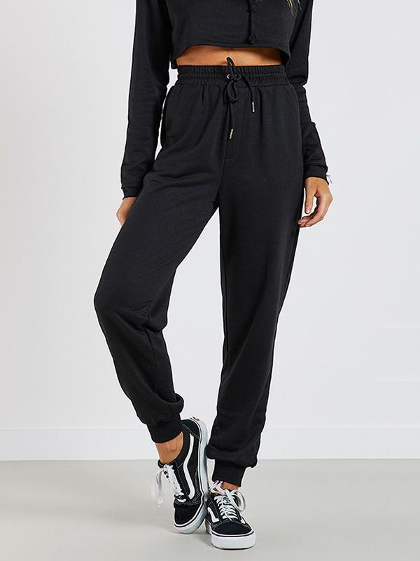 Drawstring Casual Track Pants