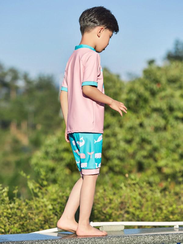 AONIHUA Whale Printed Boy Swimwear