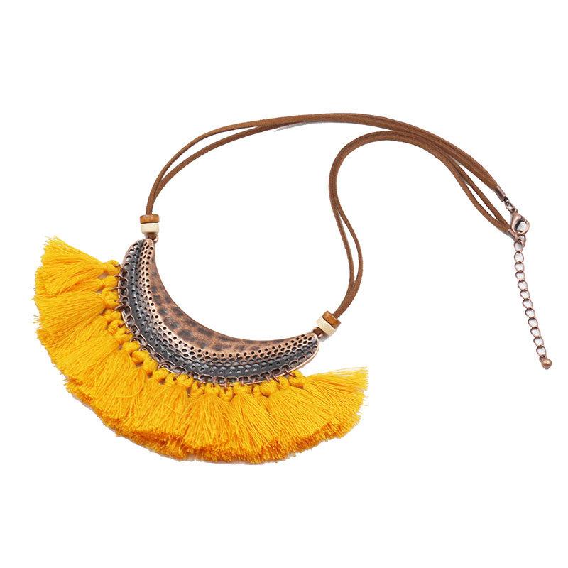 Fashion tassel Retro necklace