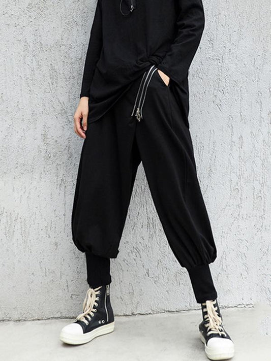 Casual Leisure Harem Pants