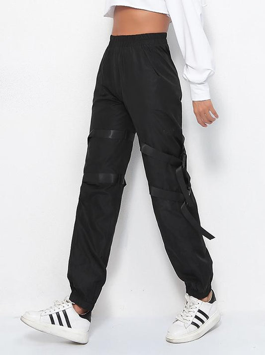 Split-joint Bandage Leisure Cool Pants