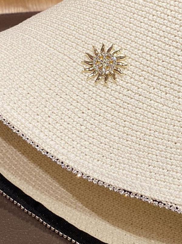 Leisure Foldable Sun-Protection Straw Hat