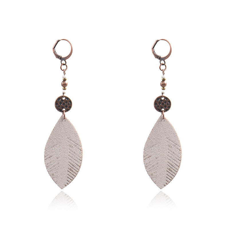 Bohemian Leaf Earrings