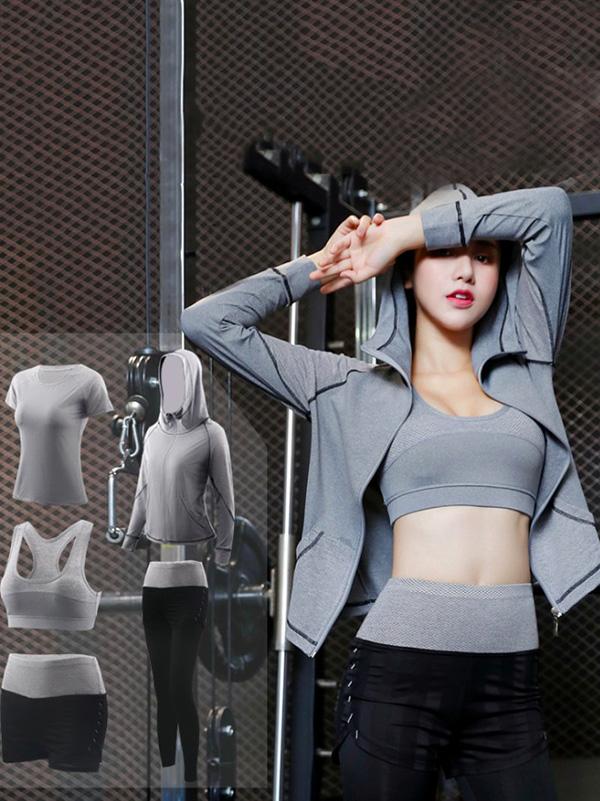 Casual Multiple Pieces Workout Suits