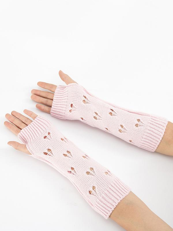 Knitted Hollow 6 Colors Sleevelet Accessories