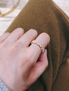 Original Stylish 3 Colors Zircon Ring