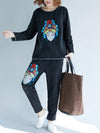 CASUAL PRINTED COMFORTABLE SUITS
