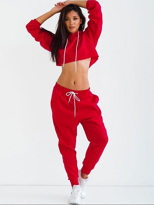 Two Pieces Athletic Fashion Suit