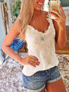 2019 Fashion Lace Tank Top Summer Spring Shirt