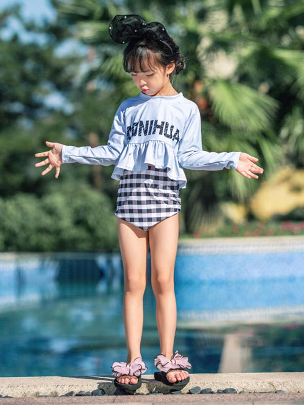 Kids Long Sleeves Tankinis