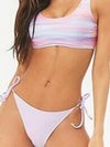 Bandeau Multicolor Bikinis Swimwear