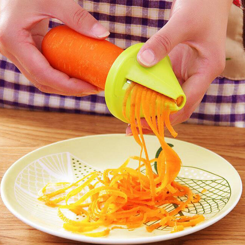 Vegetable Fruit Spiral Shred Process kitchen Gadgets