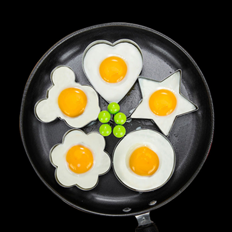 Omelette Stainless Fried Egg Frying Mold Kitchen Gadgets