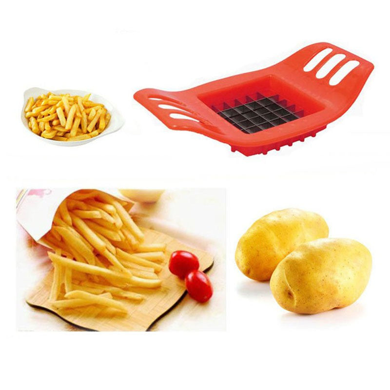 Stainless Steel Potato Cutter French Fry Kitchen Gadgets