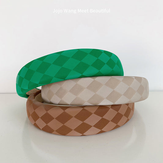 Checkerboard Hair Bands