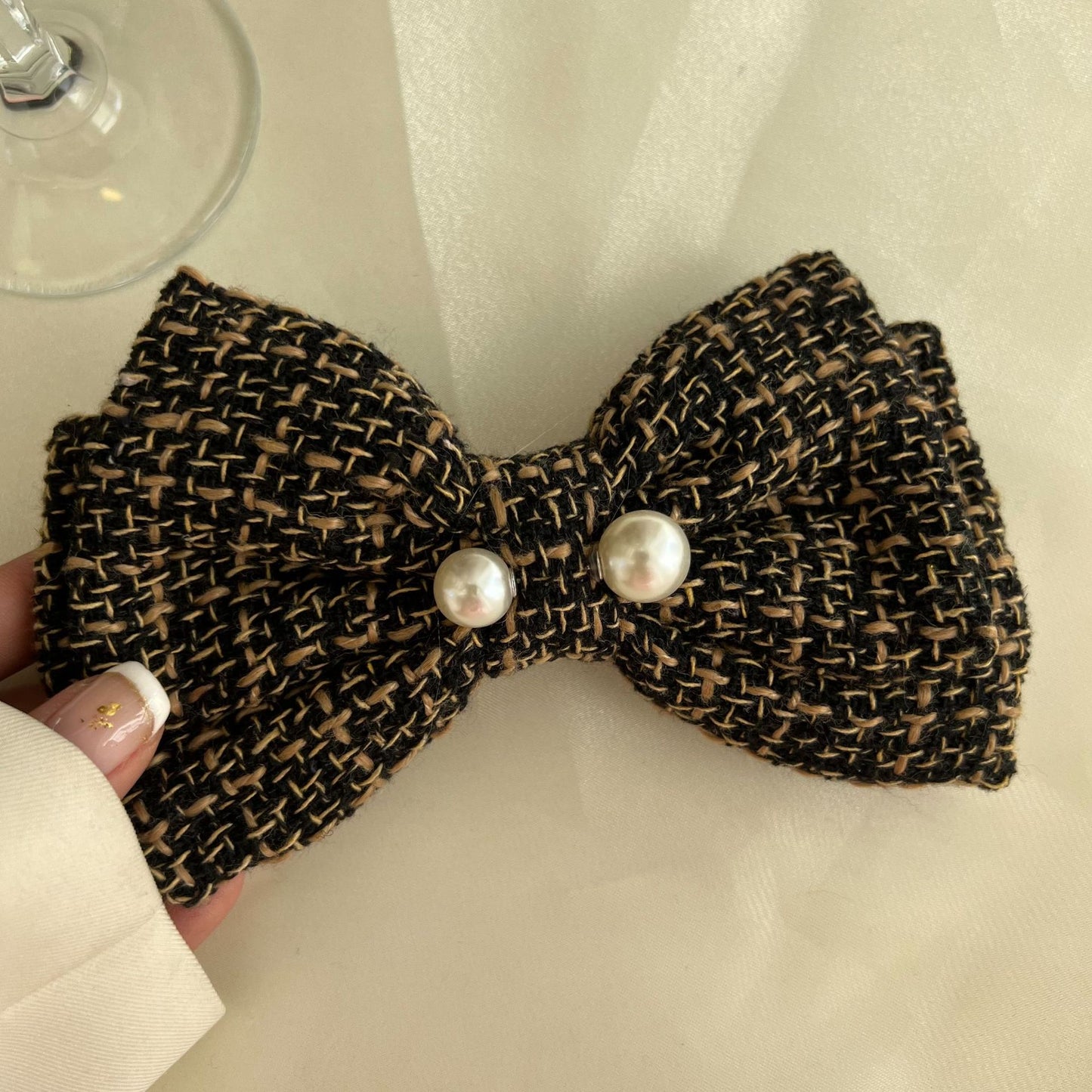 Double bow Hair Clips