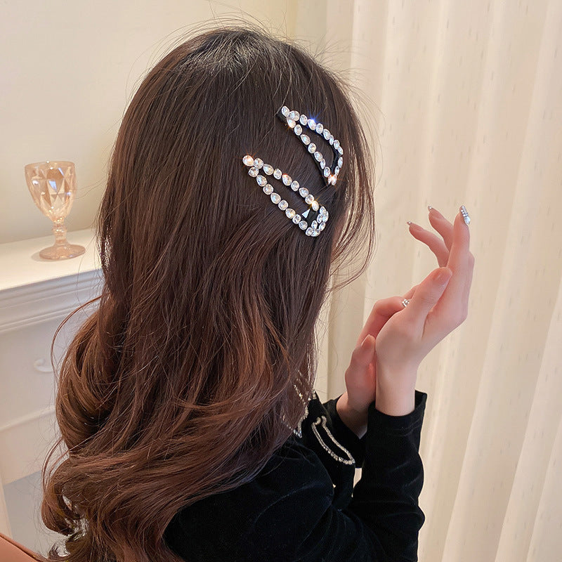 Rhinestones Hair Clips