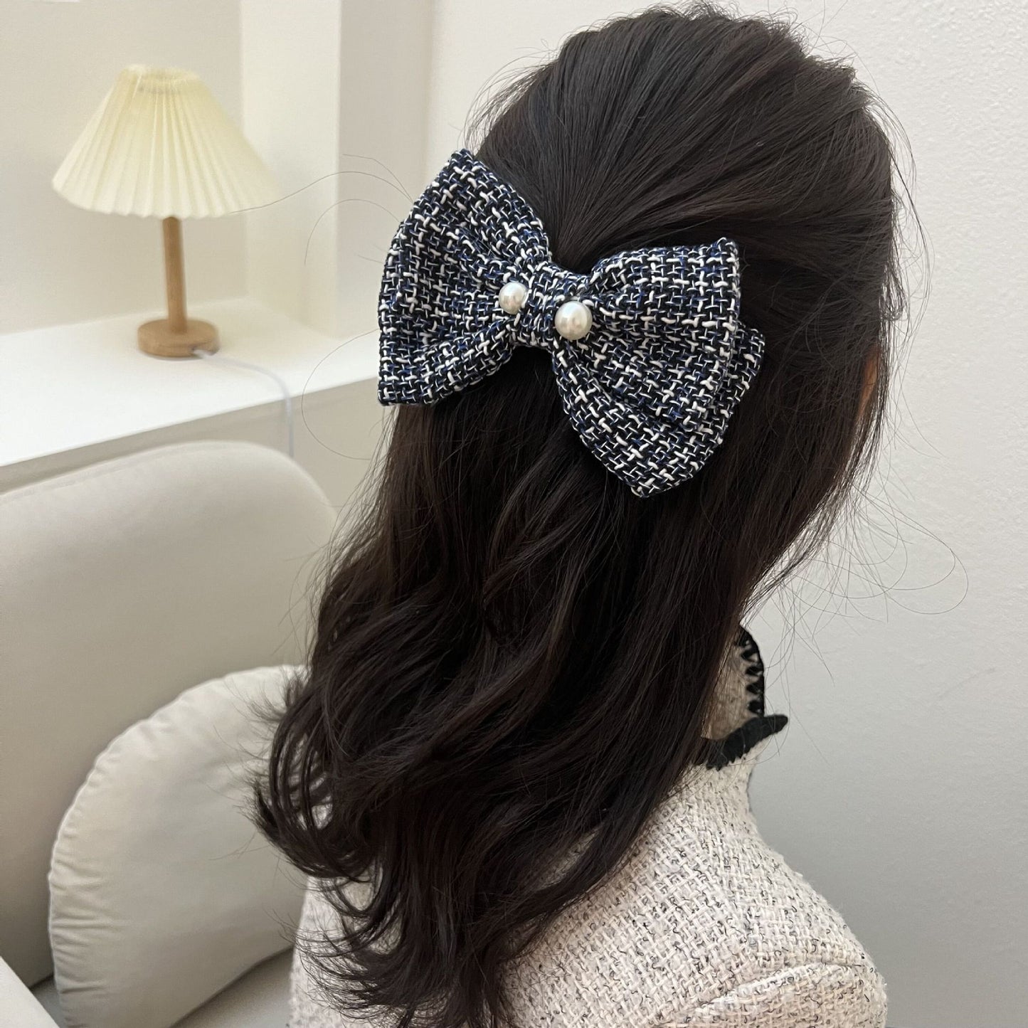 Double bow Hair Clips