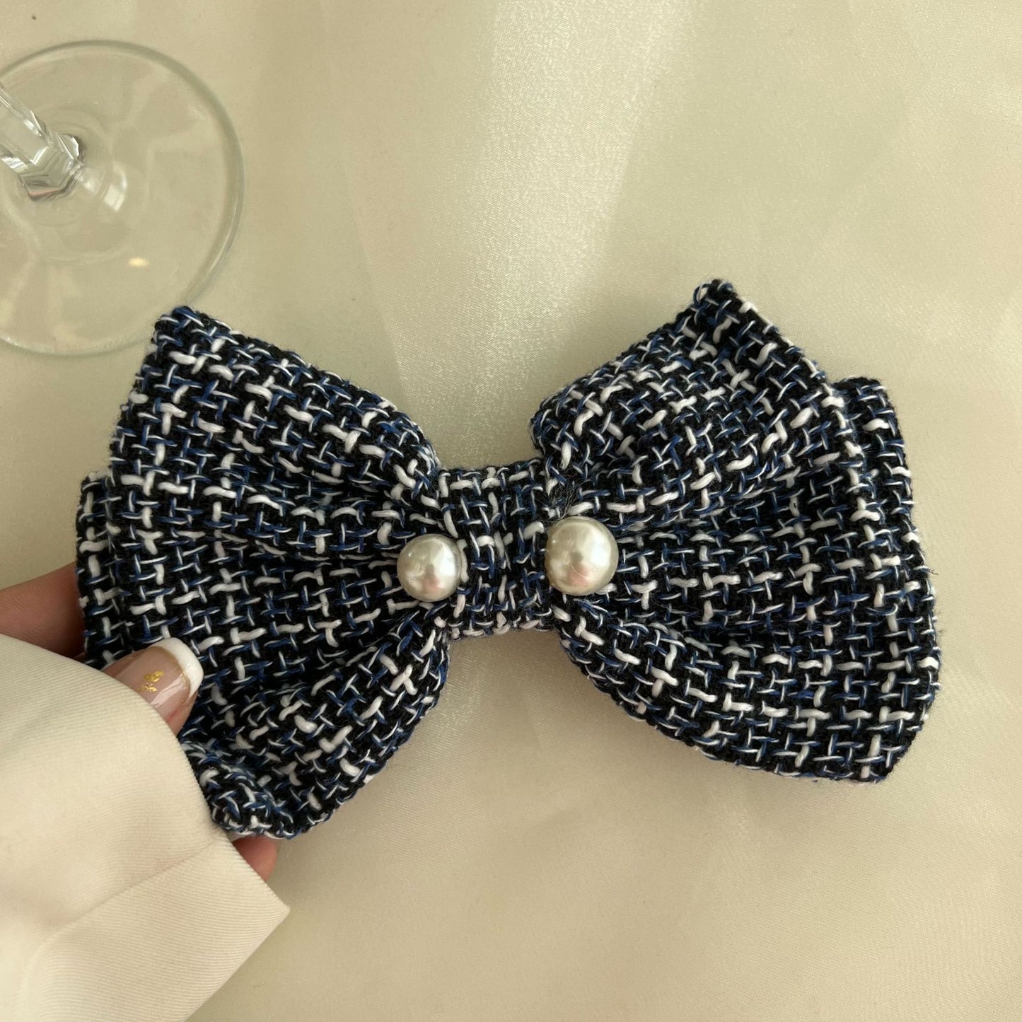 Double bow Hair Clips