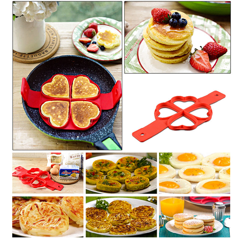 Silicone Pancake Maker Egg Ring Kitchen Gadgets