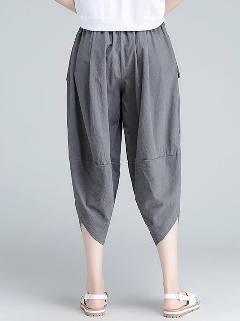 Loose Comfortable Folk Pants