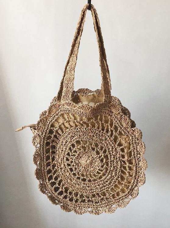 Crochetting Flower Knitting Bohemia Bag