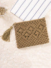 Knitted Bohemia Tasseled Handbag