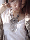 Bohemia Carving Coin Tassels Necklaces Accessories