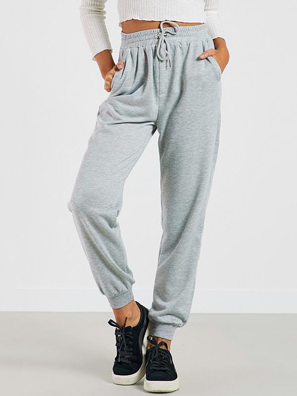 Drawstring Casual Track Pants