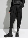 New Casual Pants Elasticity With Pockets Harem Pants