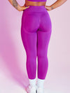 Wrap High Waisted Fluorescent Leggings