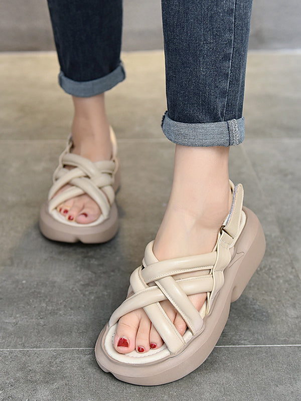 Original Simple Casual Hollow Platform Shoes