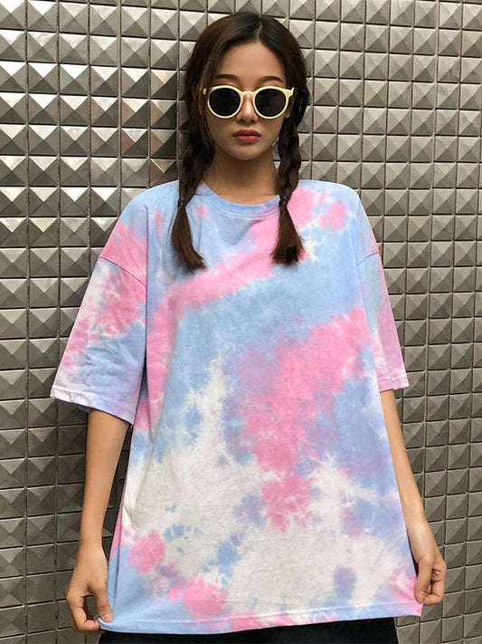 Casual Fashion Tie-Dye T-shirt